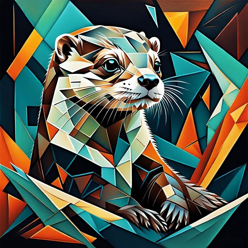 cubist  otter 🦦