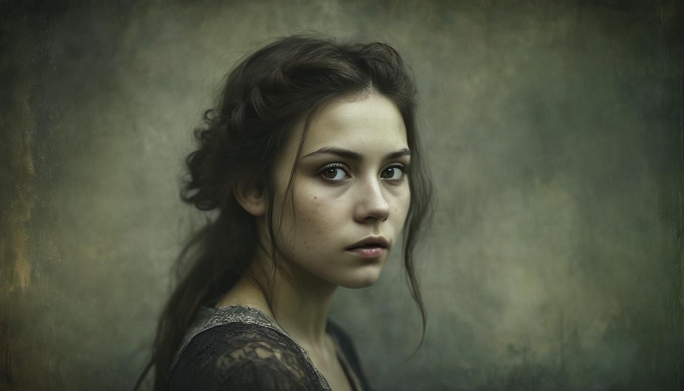 PORTRAIT GRIMDARK DREAMY KATIA CHAUSHEVA