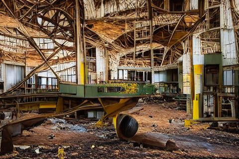 Decaying Ruins: America's Lost Industrial Dominance