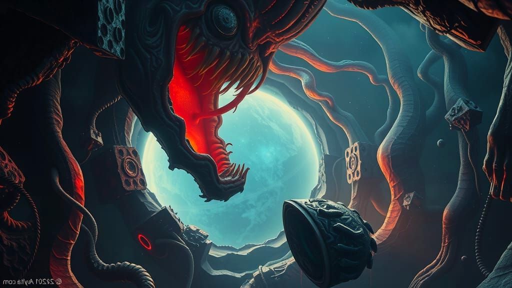 Extra Dimensional Horror Rips Through Space