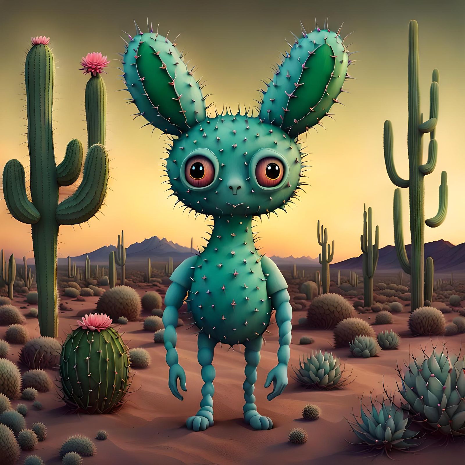 Cactus Creature
