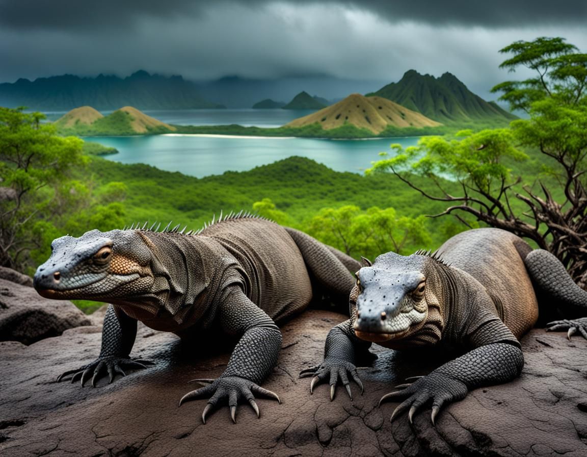 Komodo Pulau Komodo Indonesia