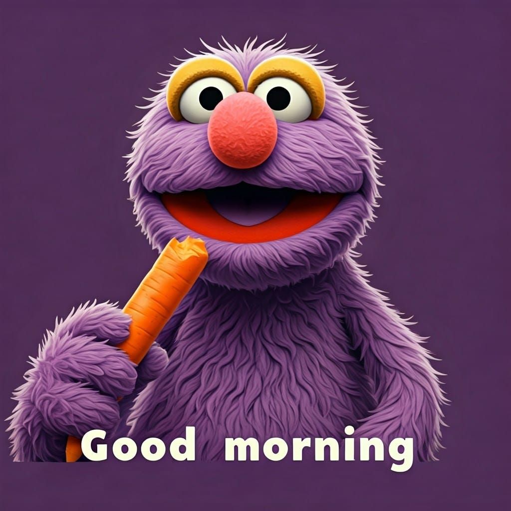 6 Images (2): Cartoon "Good morning"