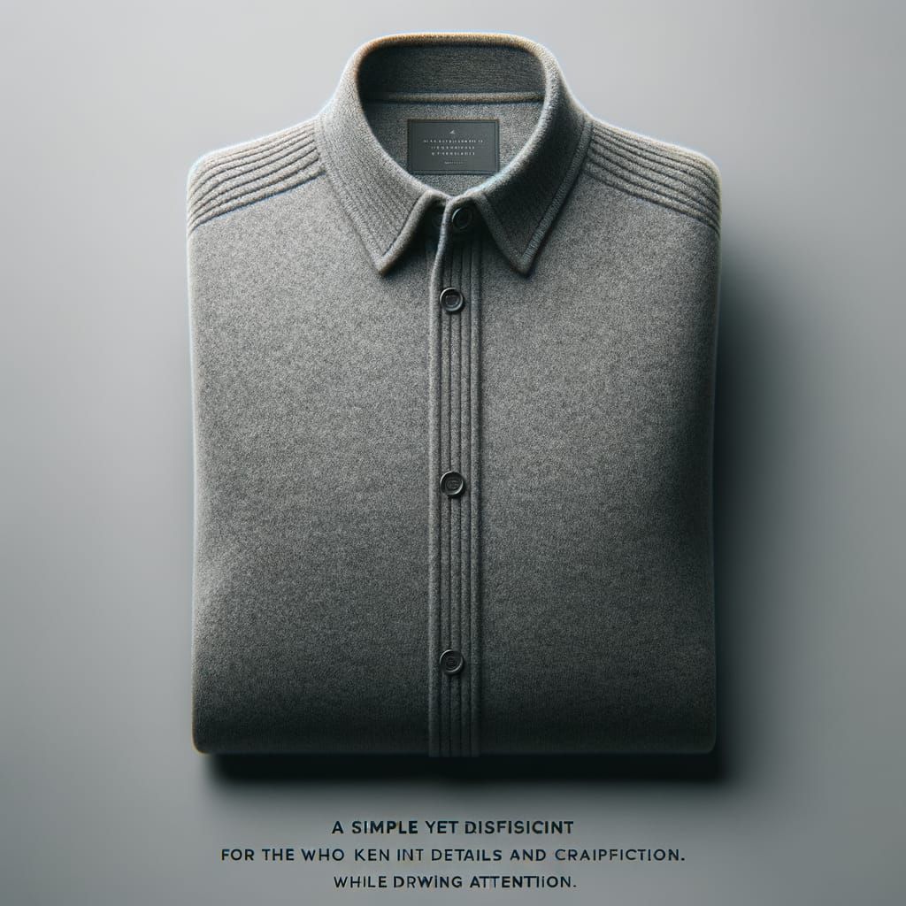 Sophisticated Non-Wool Winter Shirt Design