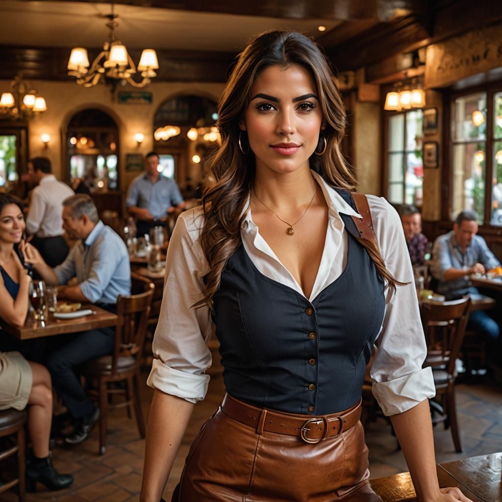 Portuguese waitress IV