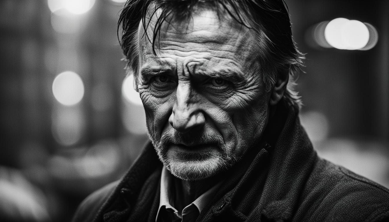 Liam Neeson Portrait as an Agent