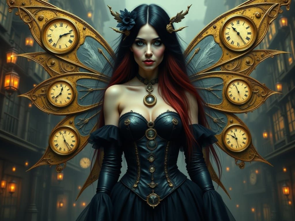 Dark Fairy in Clockwork City
