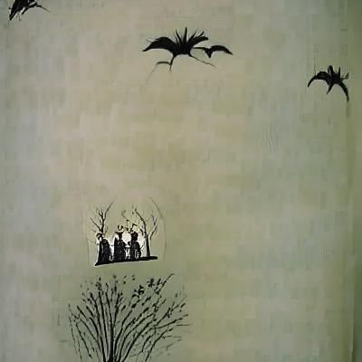 Over the Garden Wall in Gorey Style