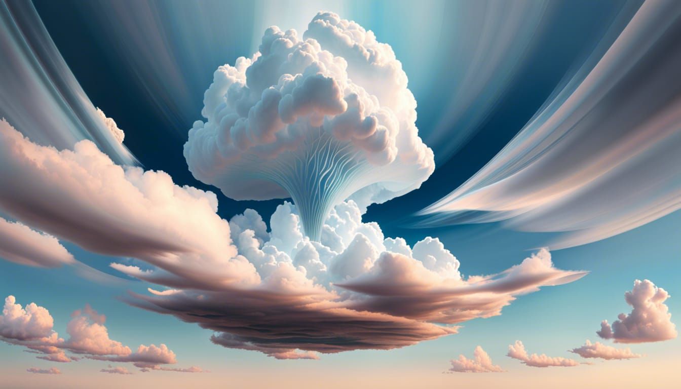 Beautiful cloud structures - 4798
