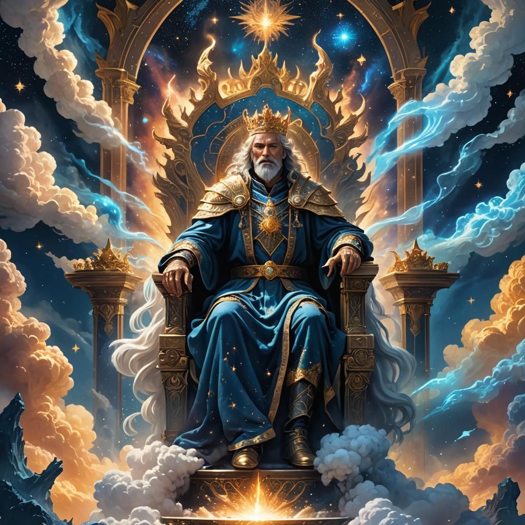 Epic Fantasy Creator on Cloud Throne