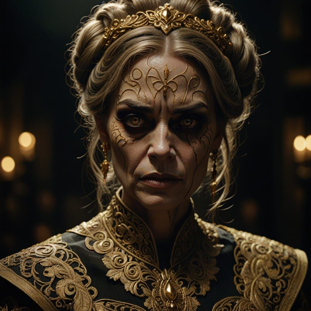 Ethereal Horror Hag in Regal Splendor