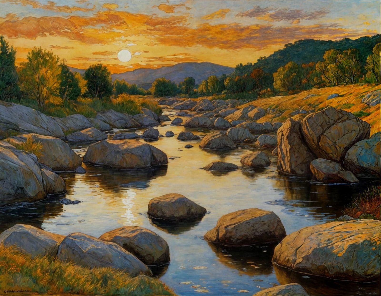 Sunrise in the mountains :: 6 likes