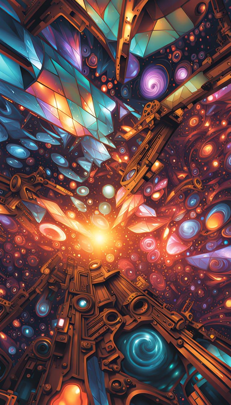 AI's Diverse Artistic Visions: Four Distinct Styles