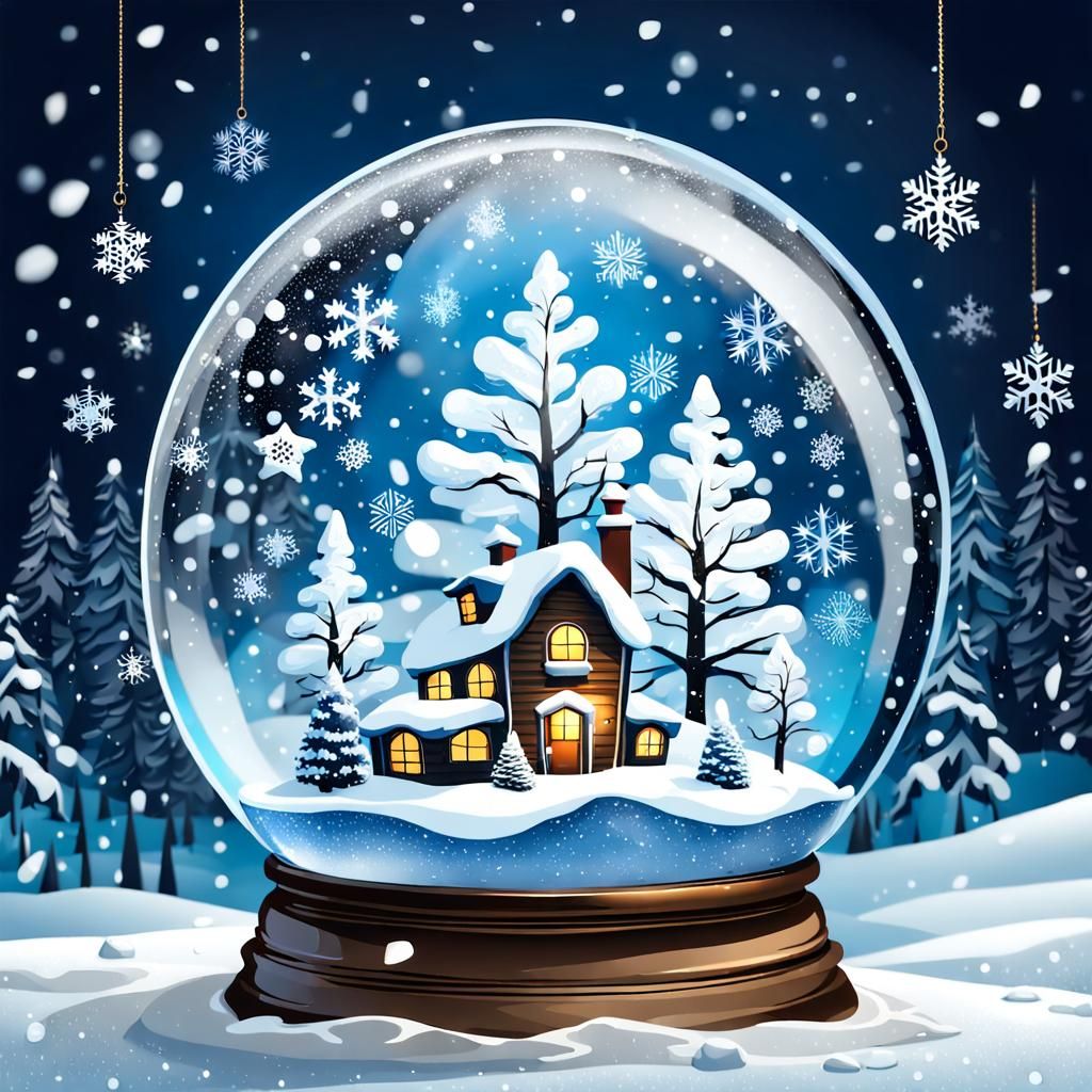 Snow Globe Winter Wonderland