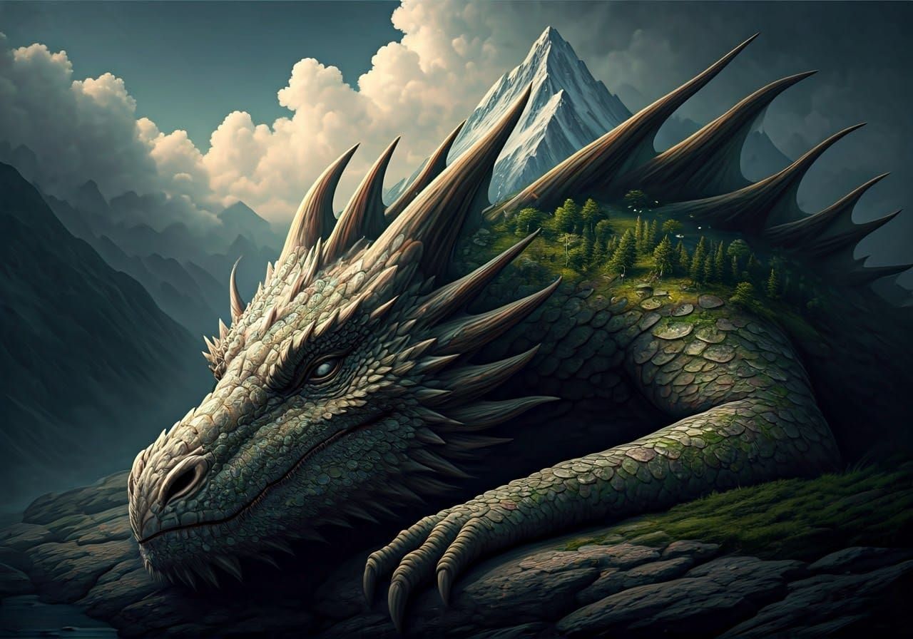 Dreaming Dragon Ecosystem in Epic Artwork