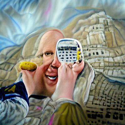 Matt Lucas's Calculator Snack
