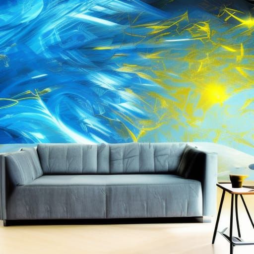 Fantastic Abstract Wallpaper in 3D Panorama