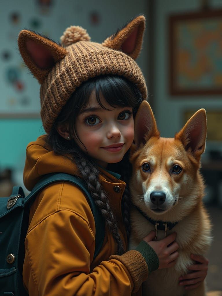 Ryot Grrl Wears Cyberpunk-Inspired Braids with Livingfart Pu...