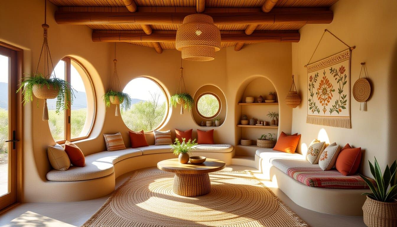 Sunlit Earthship