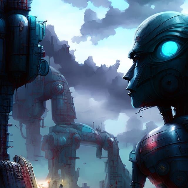 Sad robot