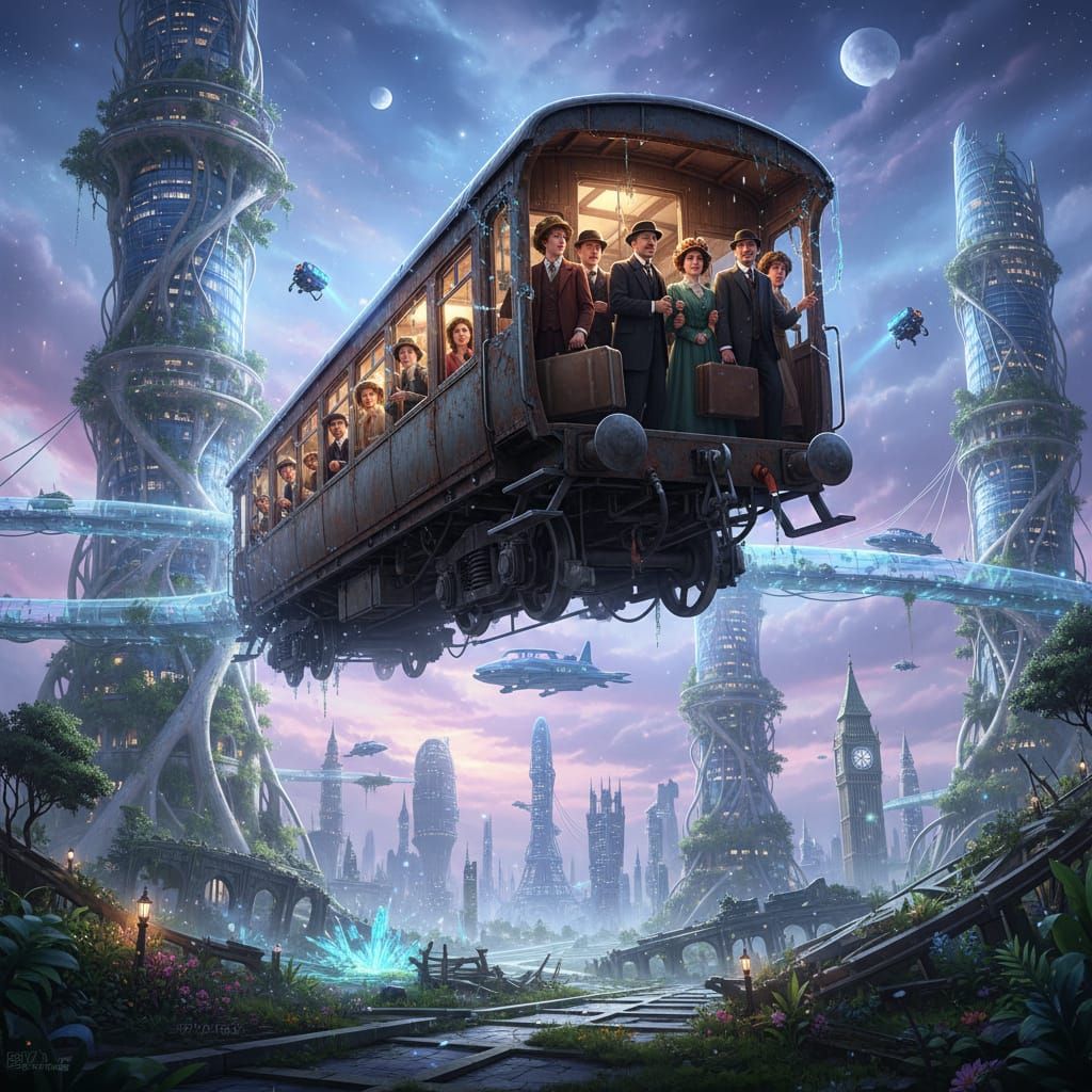 Train Carriage Vanishes Into Time Glitch, Reappears Millenni...