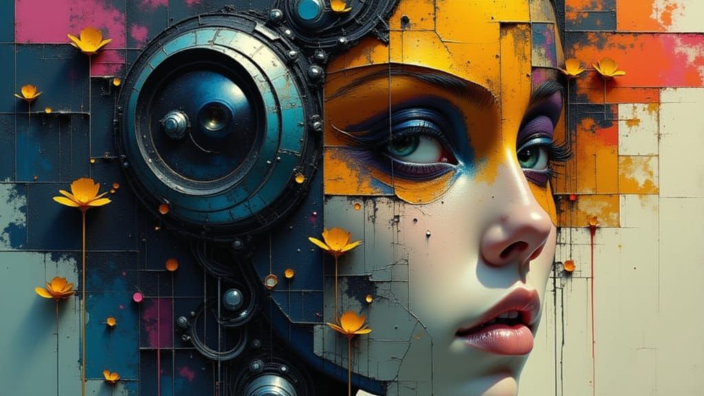 Dreaming Machine Concept Art with Dynamic Lighting