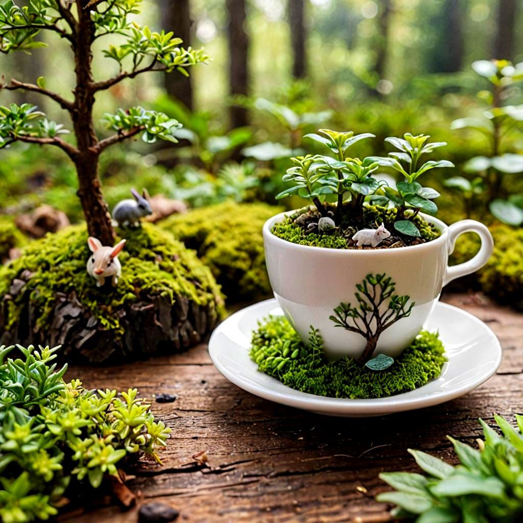 Teacup Ecosystem: A Miniature World