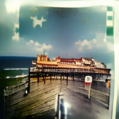 Cromer Pier: A Polaroid Picture