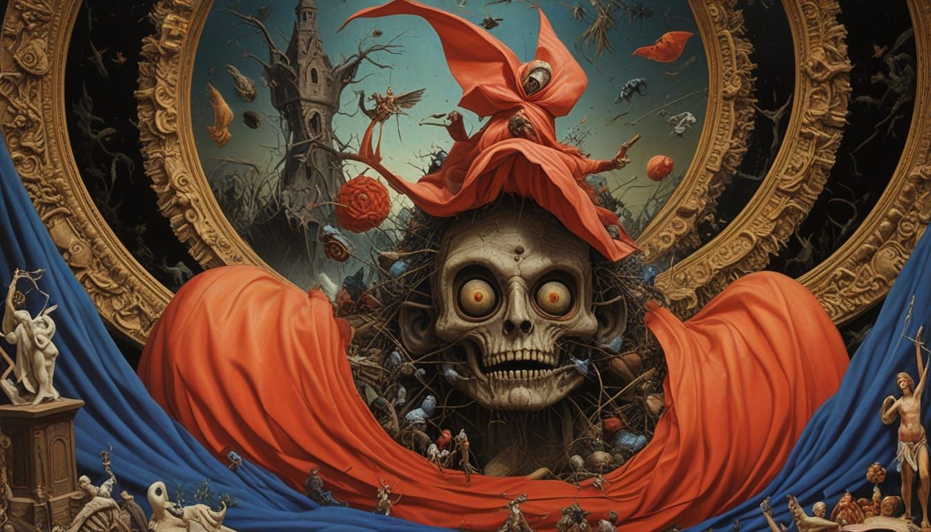 Hyperreal Temptation of Saint Anthony in Magical Realism Sty...