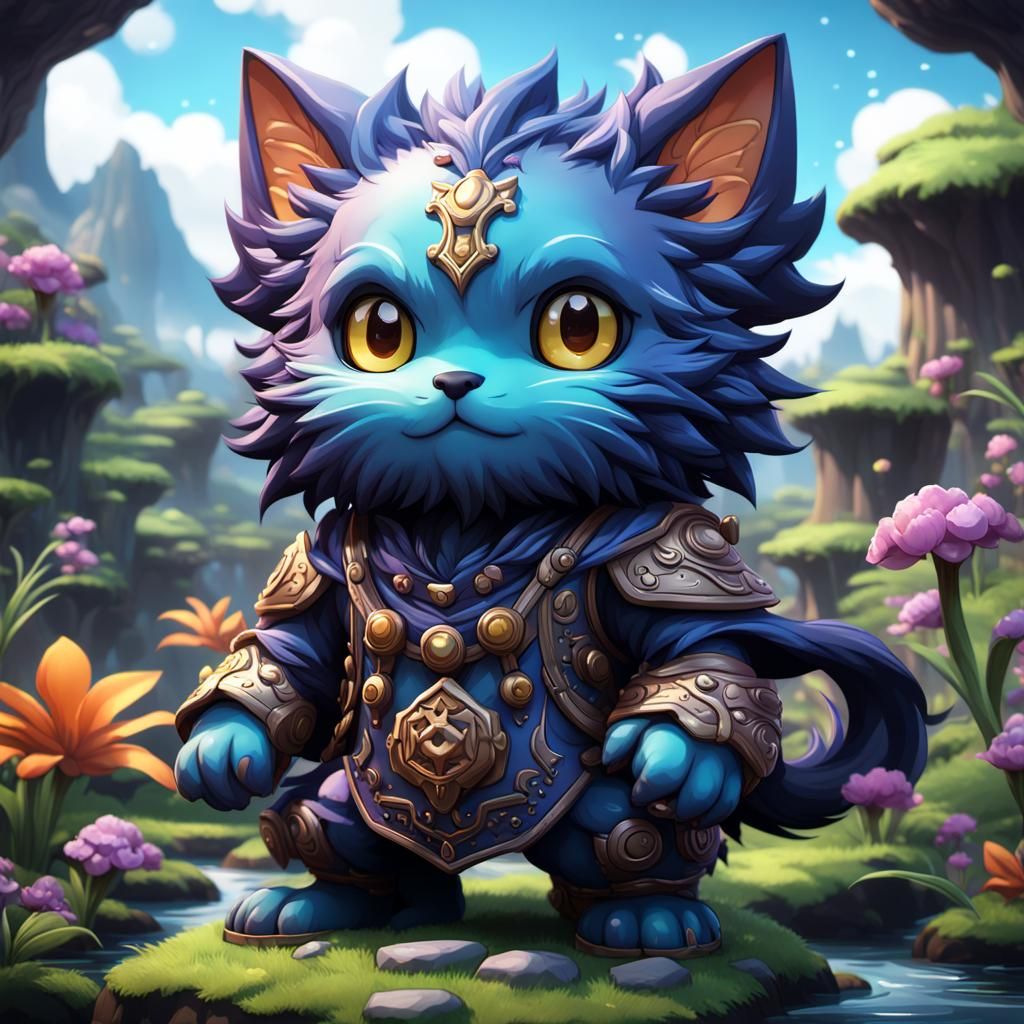 Chibi Furaribi Fantasy Concept Art