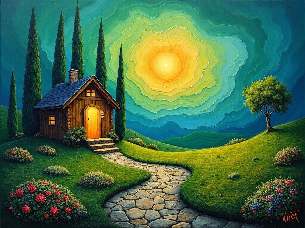 Hearthlight at the Edge of Dusk