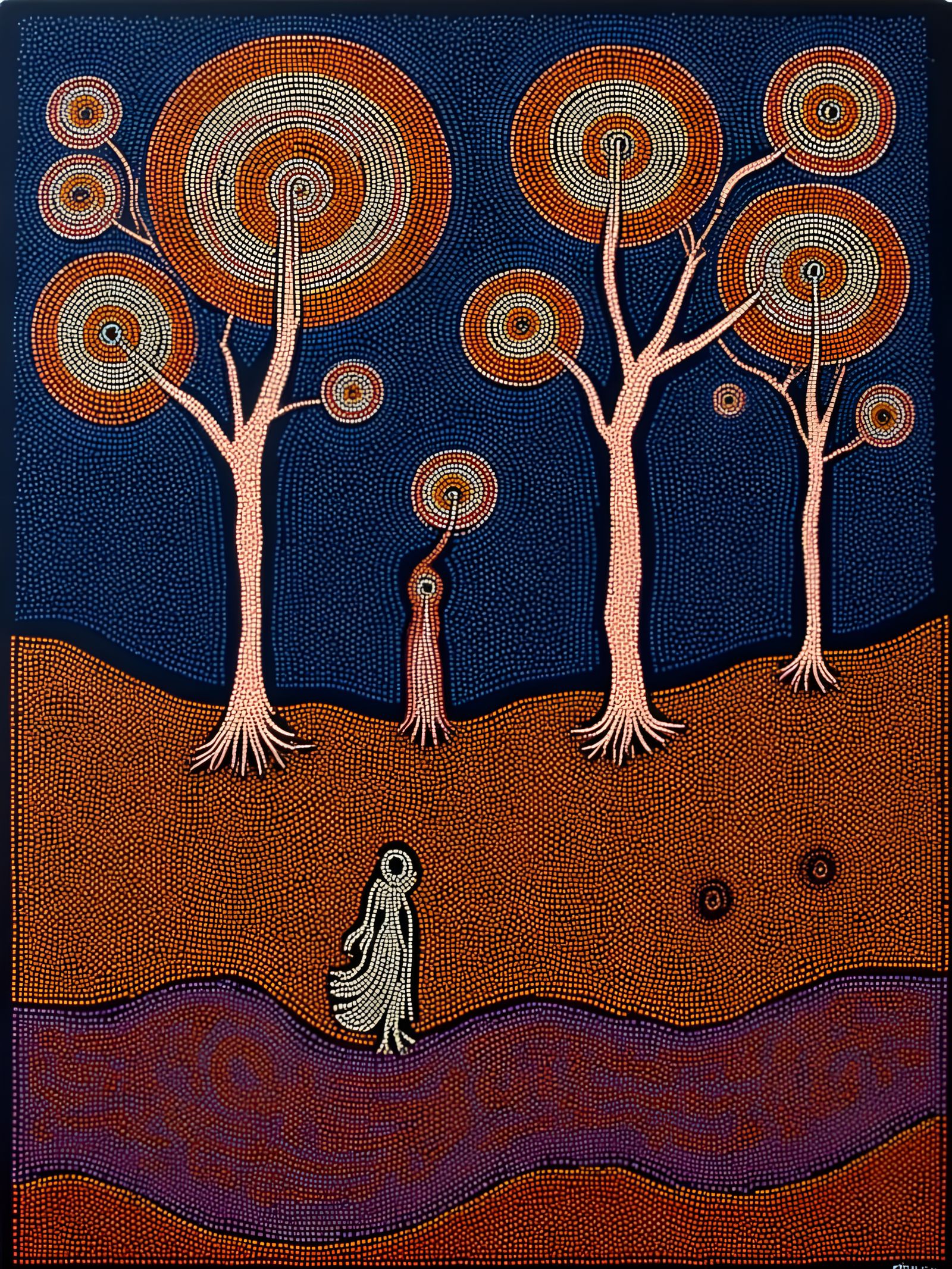 Ghosts in the night.