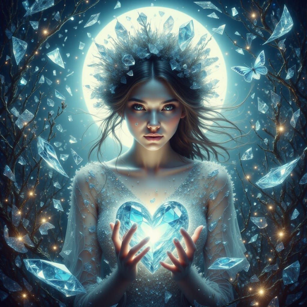 I told you my heart was made of glass and you took a hammer ...