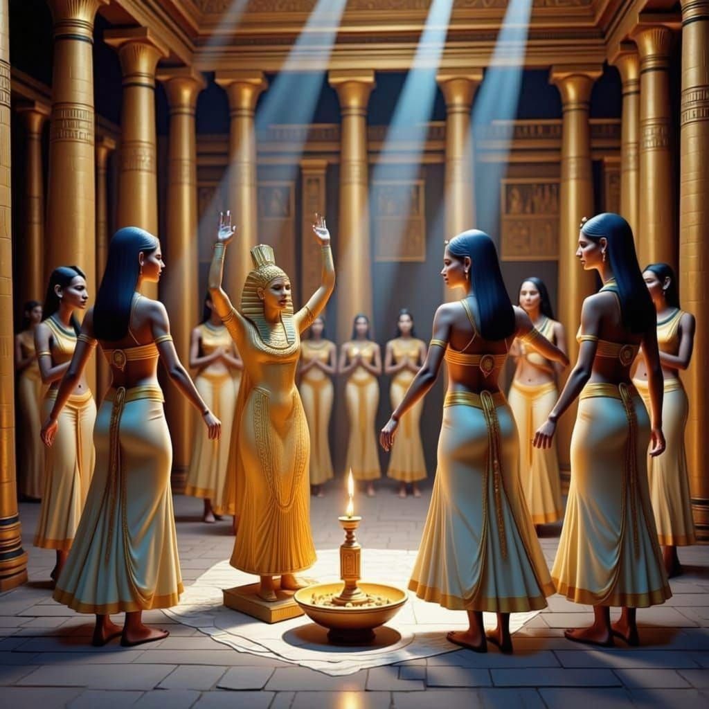 Candlelit Temple of Isis Ceremony