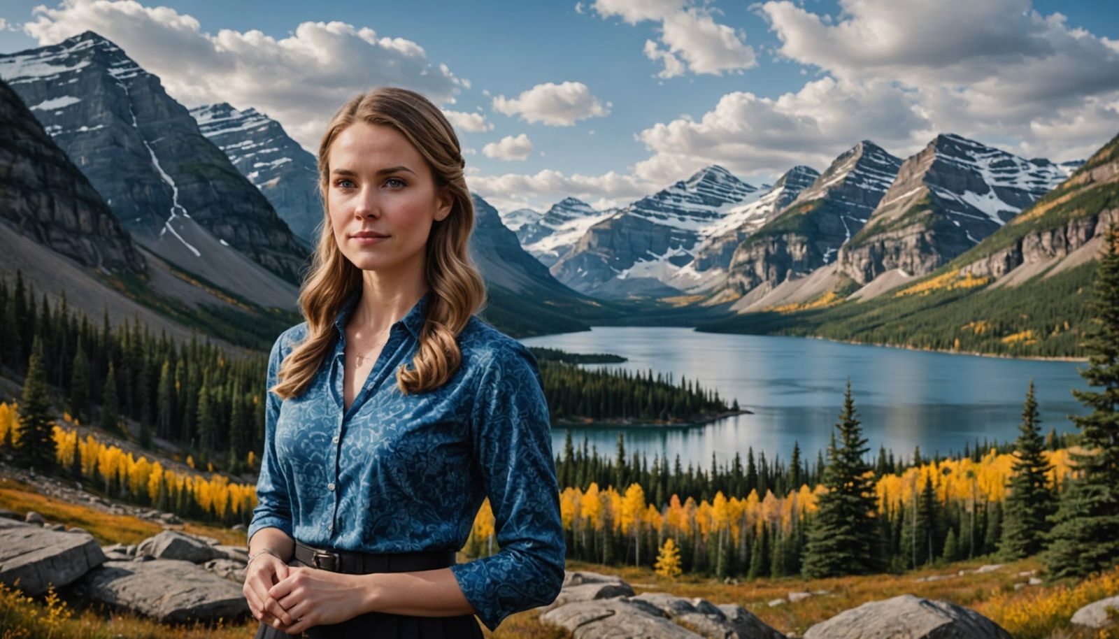 Canadian Princess in Natural Beauty