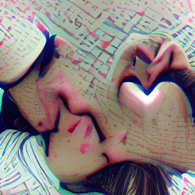 Heart of Smoke: Abstract Love Symbol