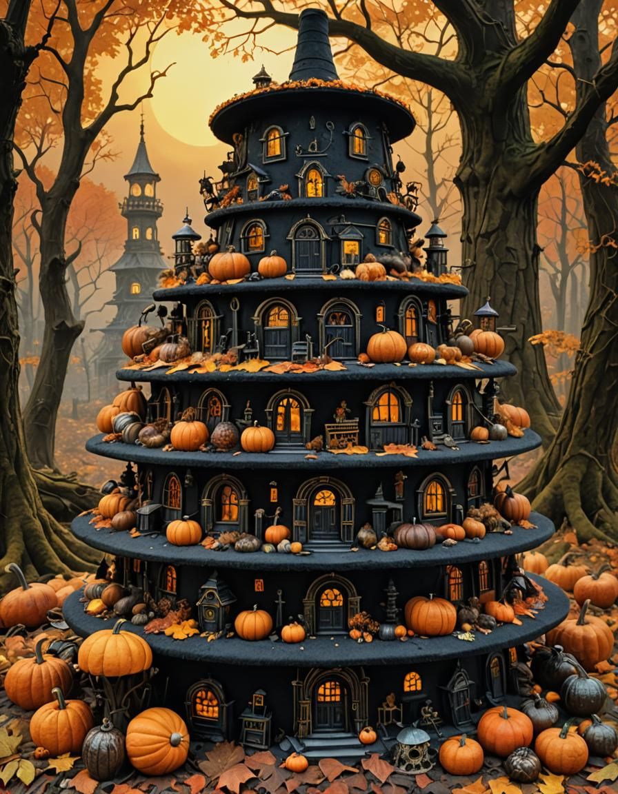 Steampunk Pilgrim Hat Macro Photograph in Hyperreal Style