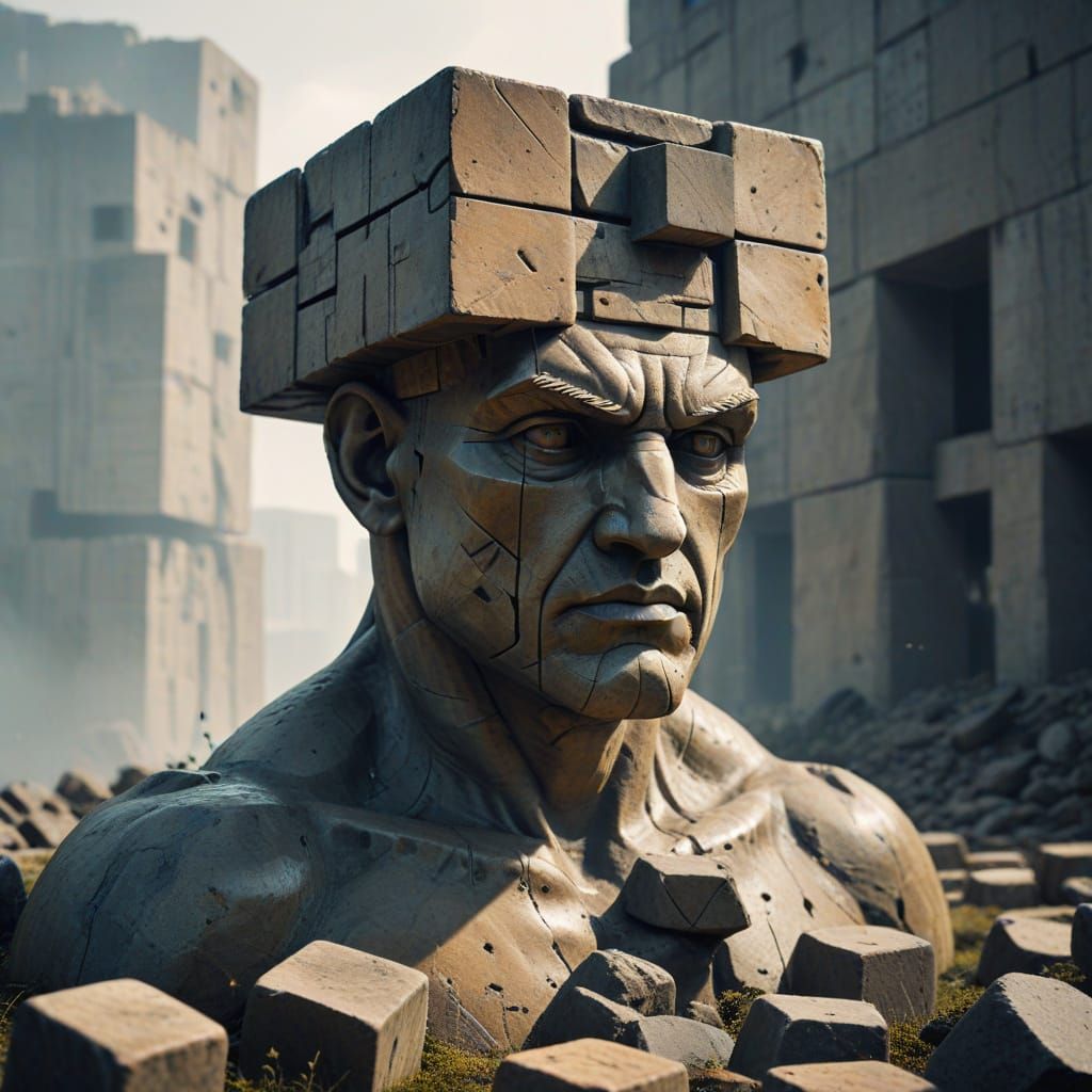 God of Brutalist Cubes Reveals Himself