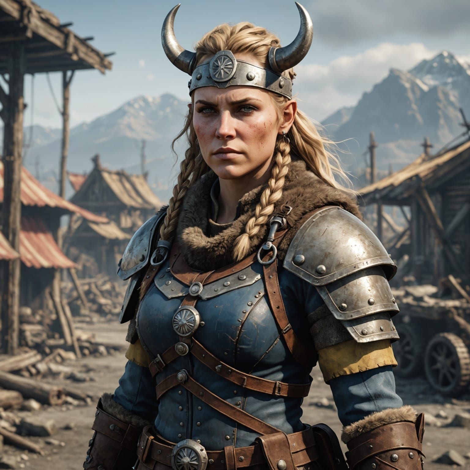 Fallout Female Viking Warrior