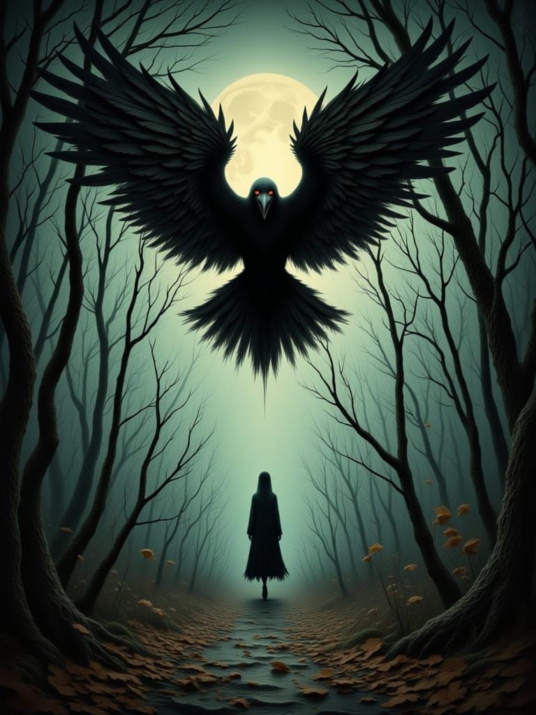 The nightmare of the raven