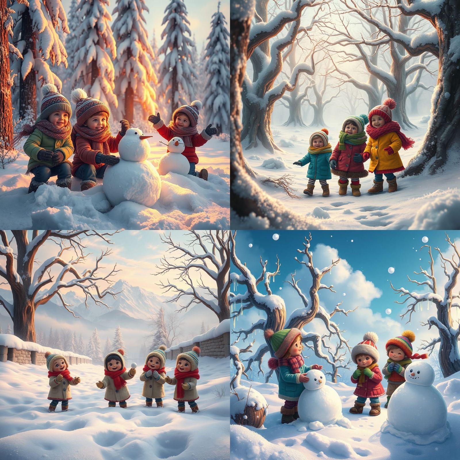 Winter Wonderland in Fantastical Detail