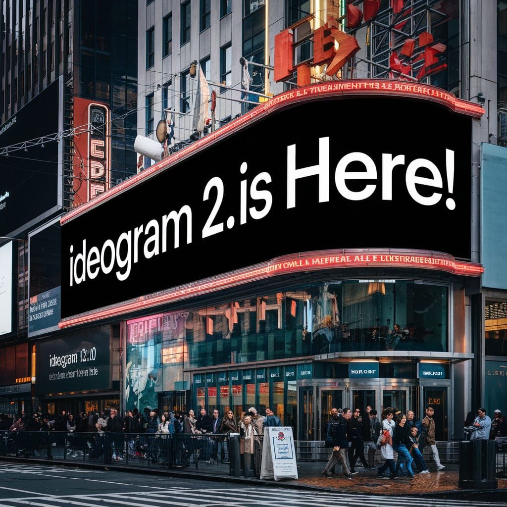 times square building with the news crawl along building fac...