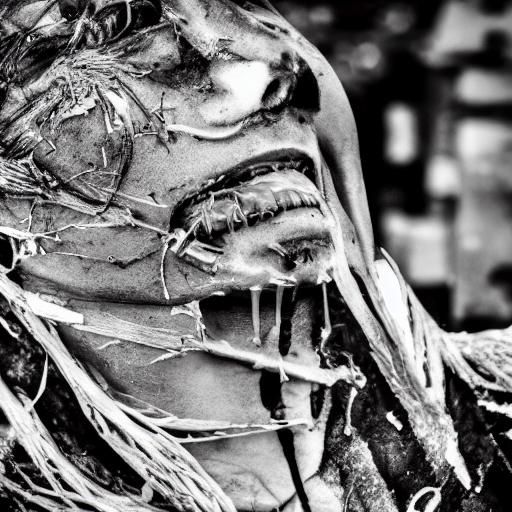 Hyperrealistic Close-up with Atmospheric Lighting