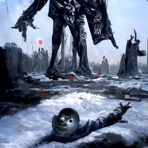 Horrific World Peace in Dark Romanticism Style