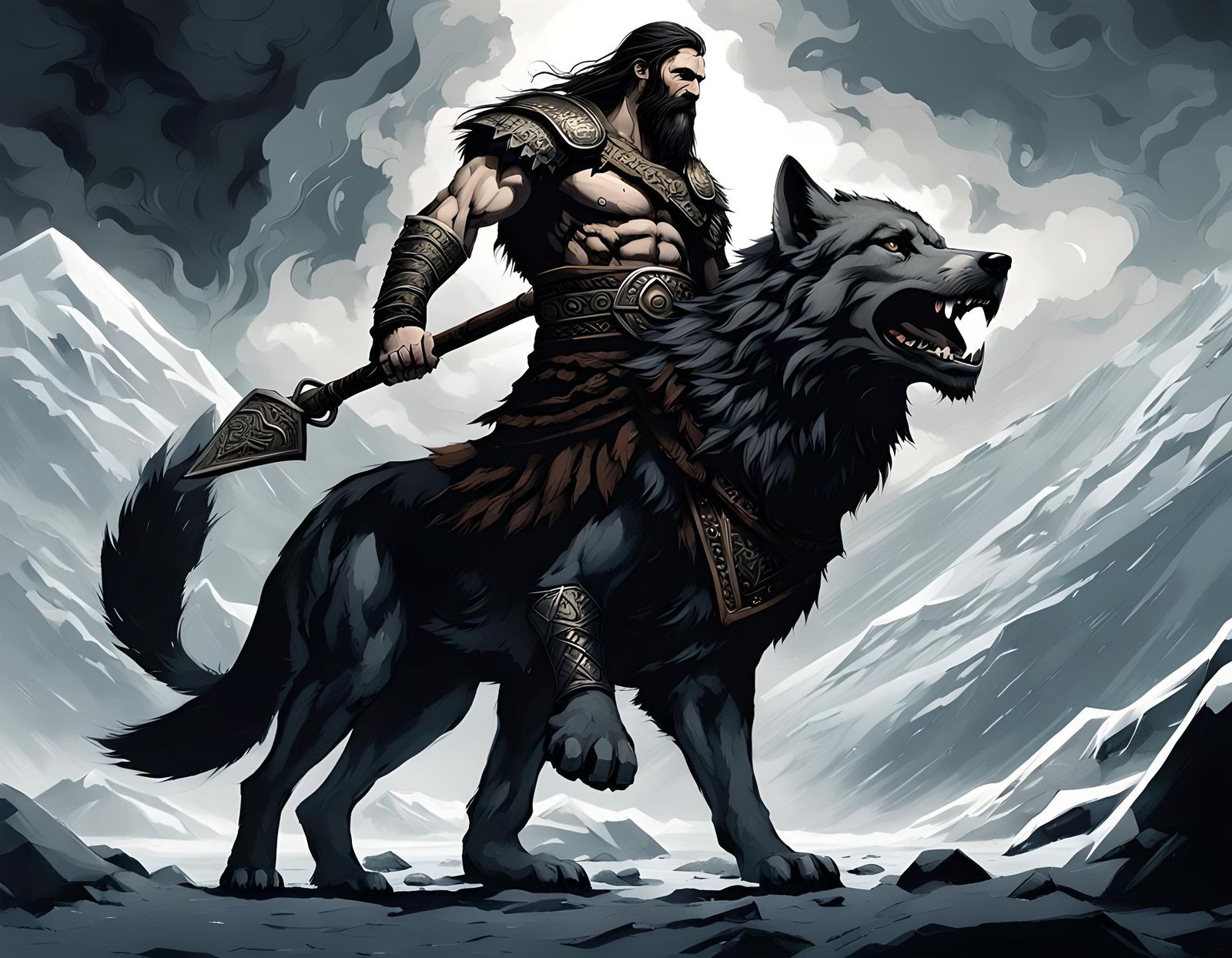 Tyr: God of War and Fenrir's Jaws