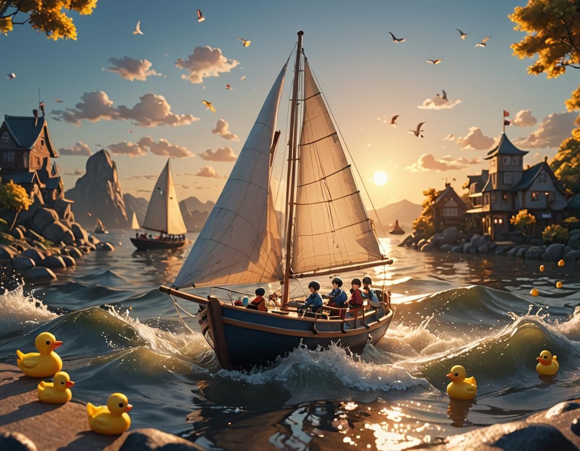 At Rubber Duck Island