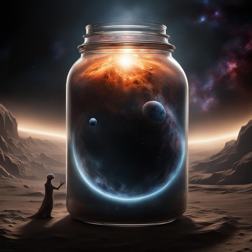 Solar System in a Jar: Alien Concept Art