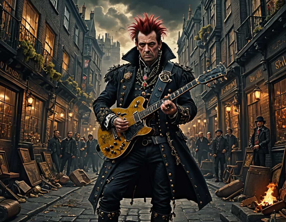 Punk Rock Henry VIII: A Digital Masterpiece