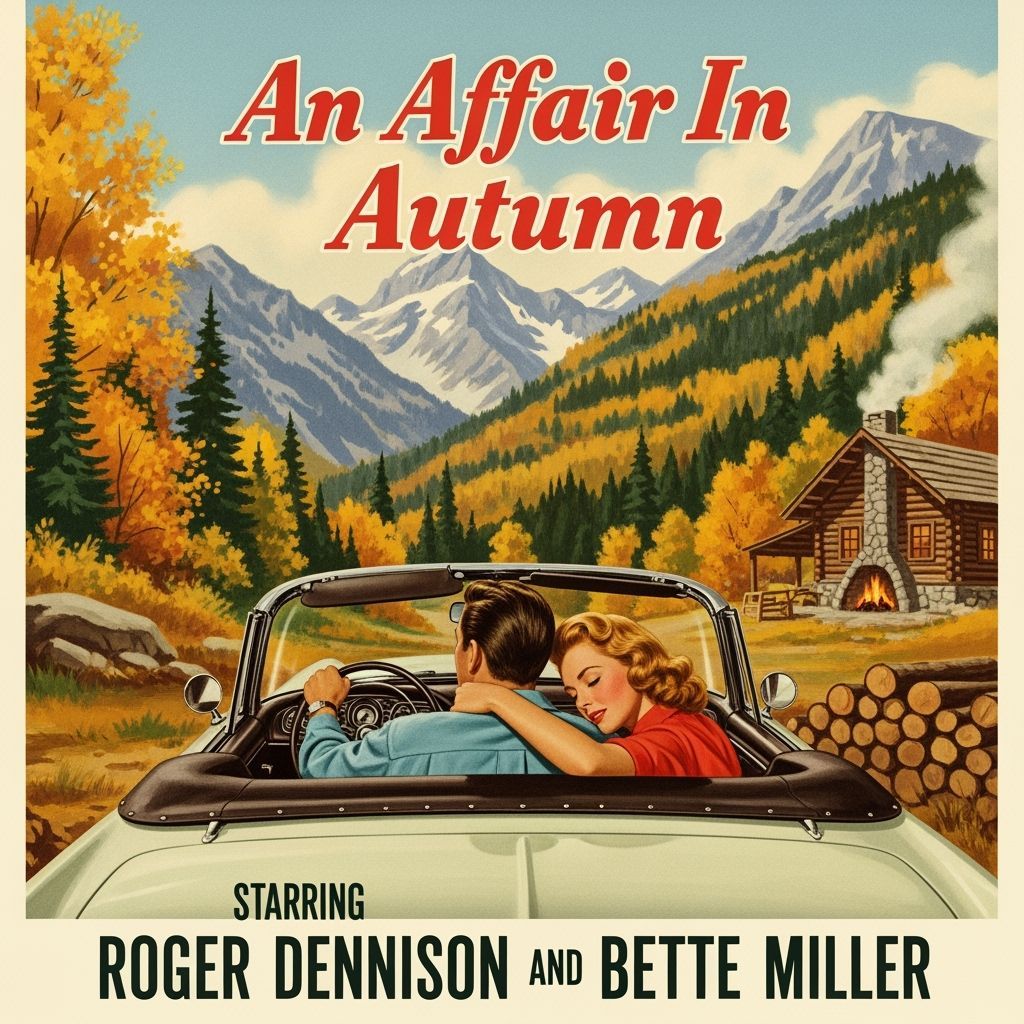 Vintage 1950s Film Poster: An Affair In Autumn