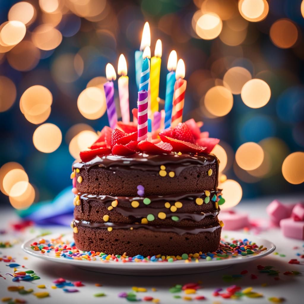 Professional Birthday Wishes Photography with Bokeh
